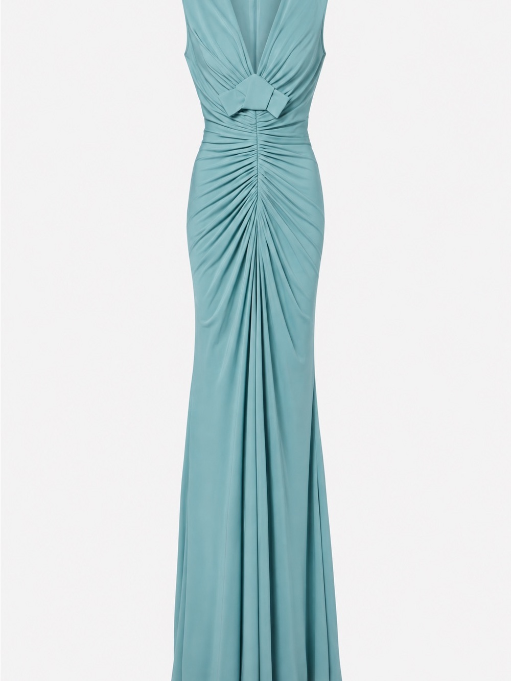 Elie Saab
Bow-detail ruched jersey gown